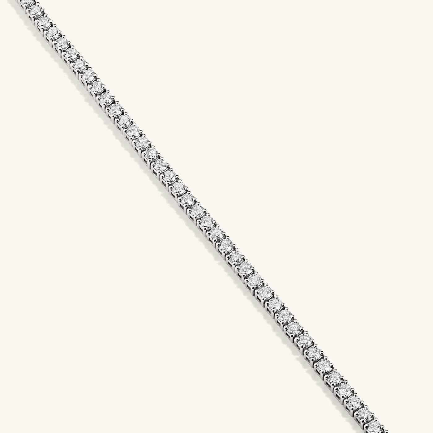 Moissanite Tennis Necklace 2mm