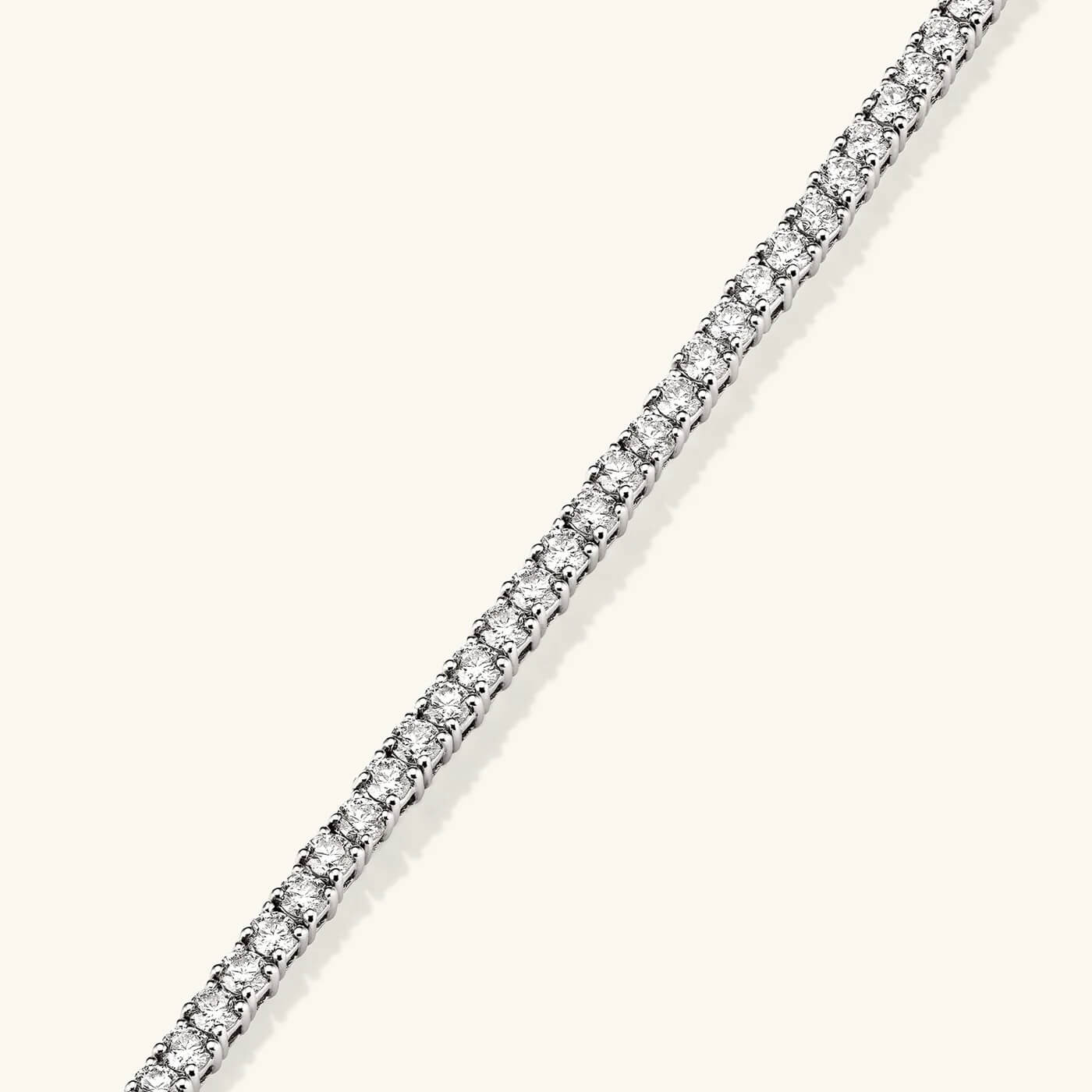 Moissanite Tennis Necklace 4mm