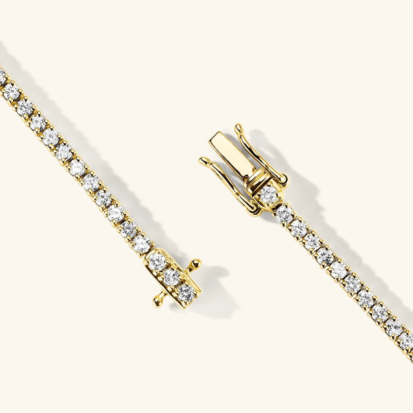 Moissanite Tennis Necklace 3mm