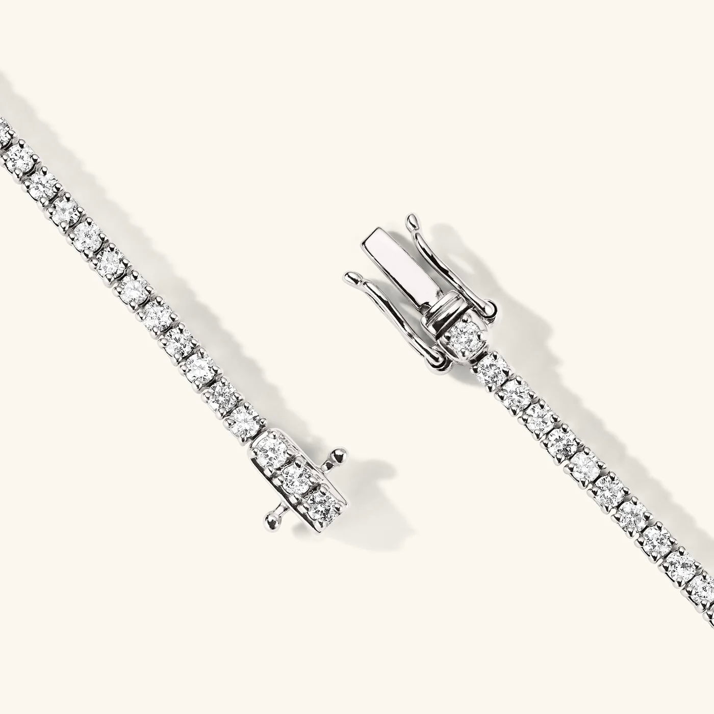 Moissanite Tennis Necklace 3mm