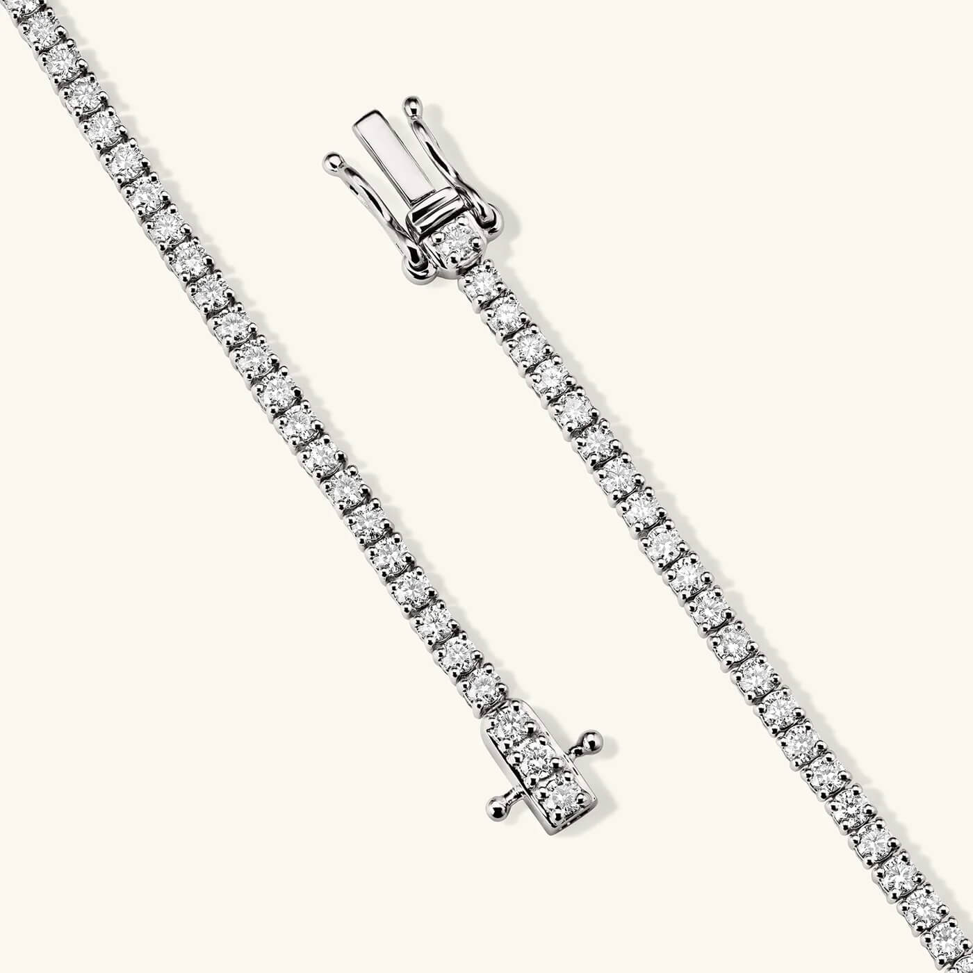 Moissanite Tennis Necklace 2mm