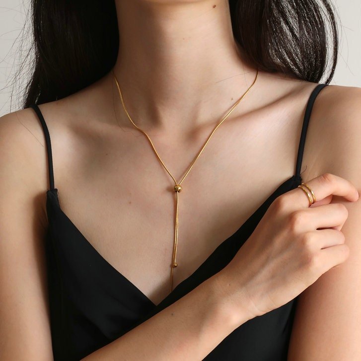 Ball Drop Necklace