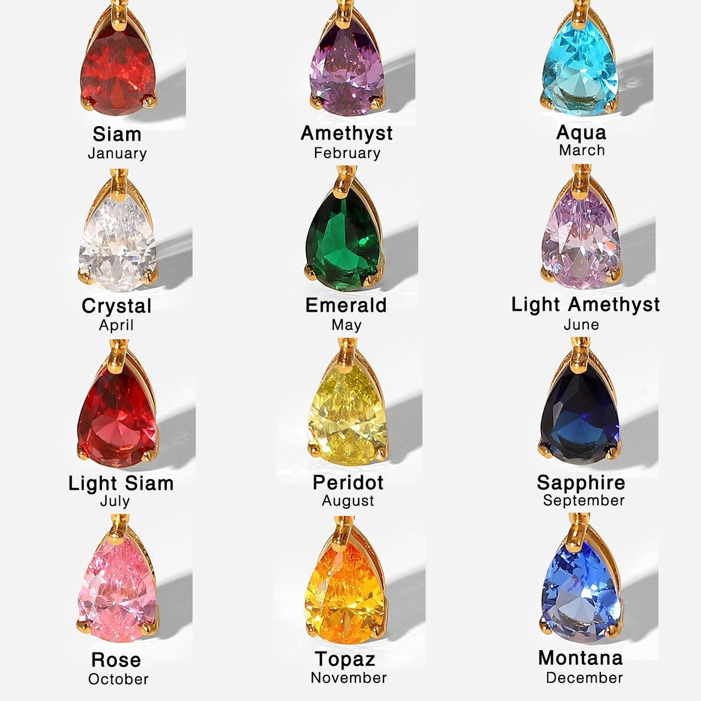 Birthstone Necklace