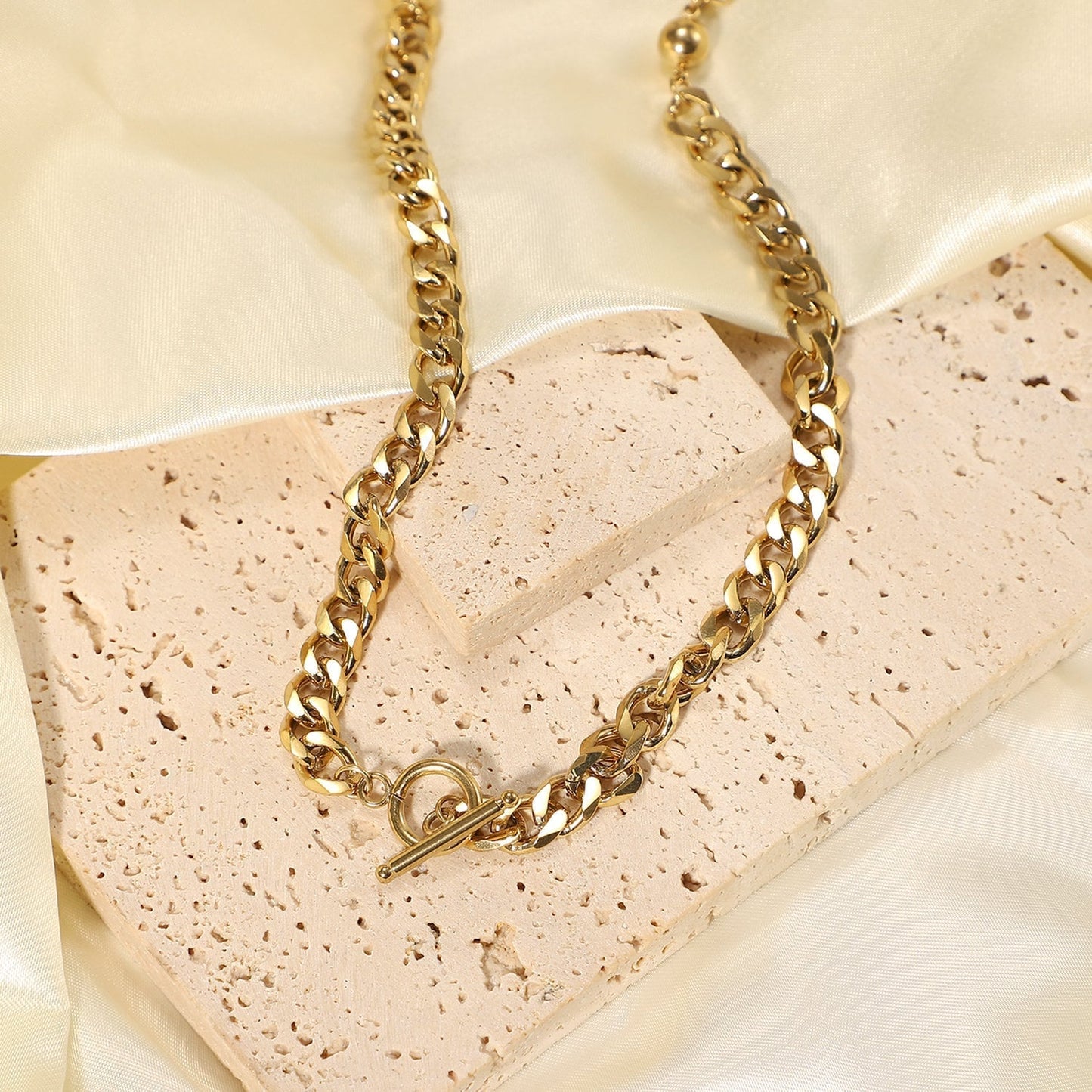 Gold Ball Necklace