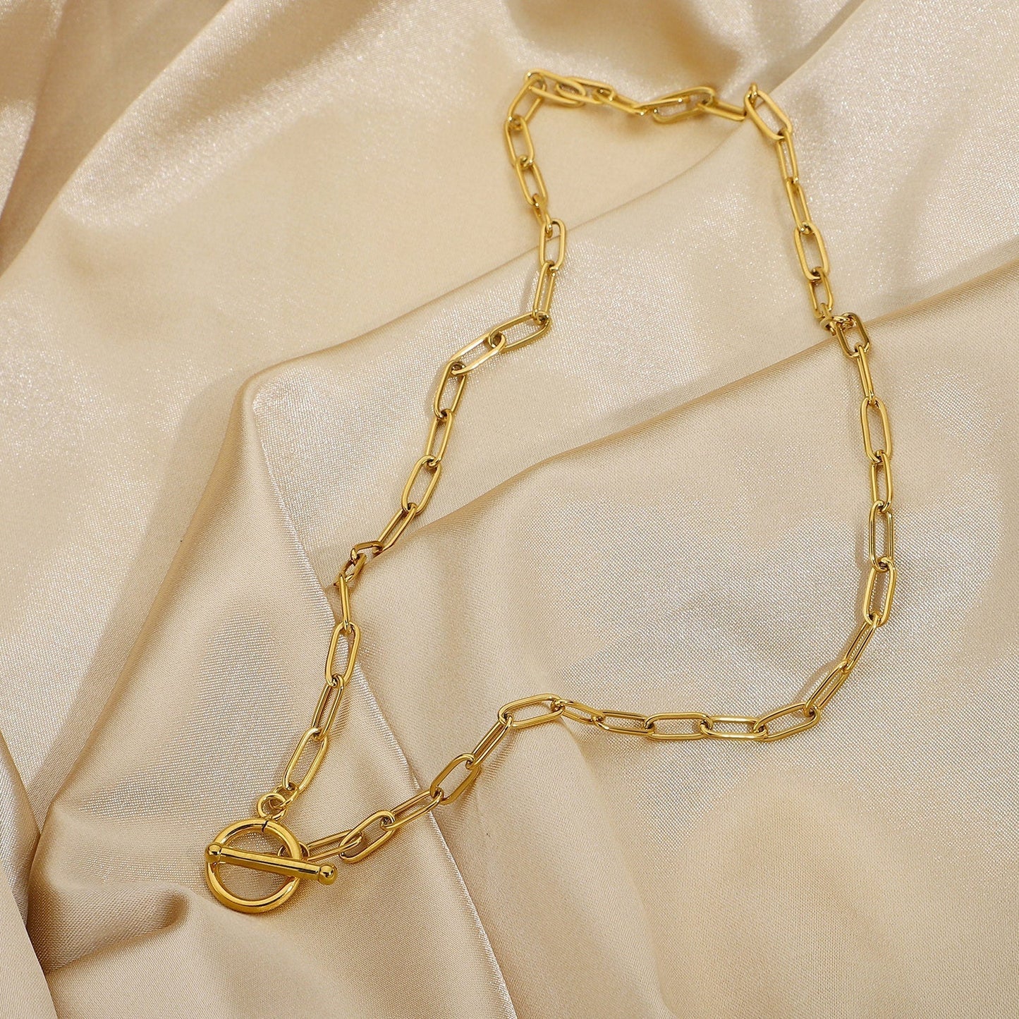 Gold Toggle Necklace