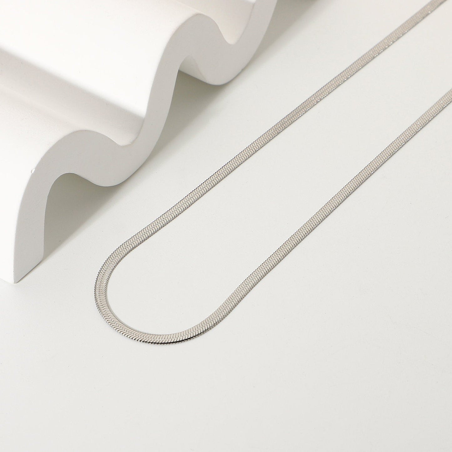 Herringbone Chain Necklace