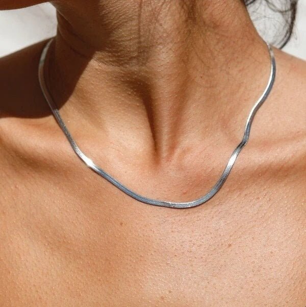 Herringbone Chain Necklace