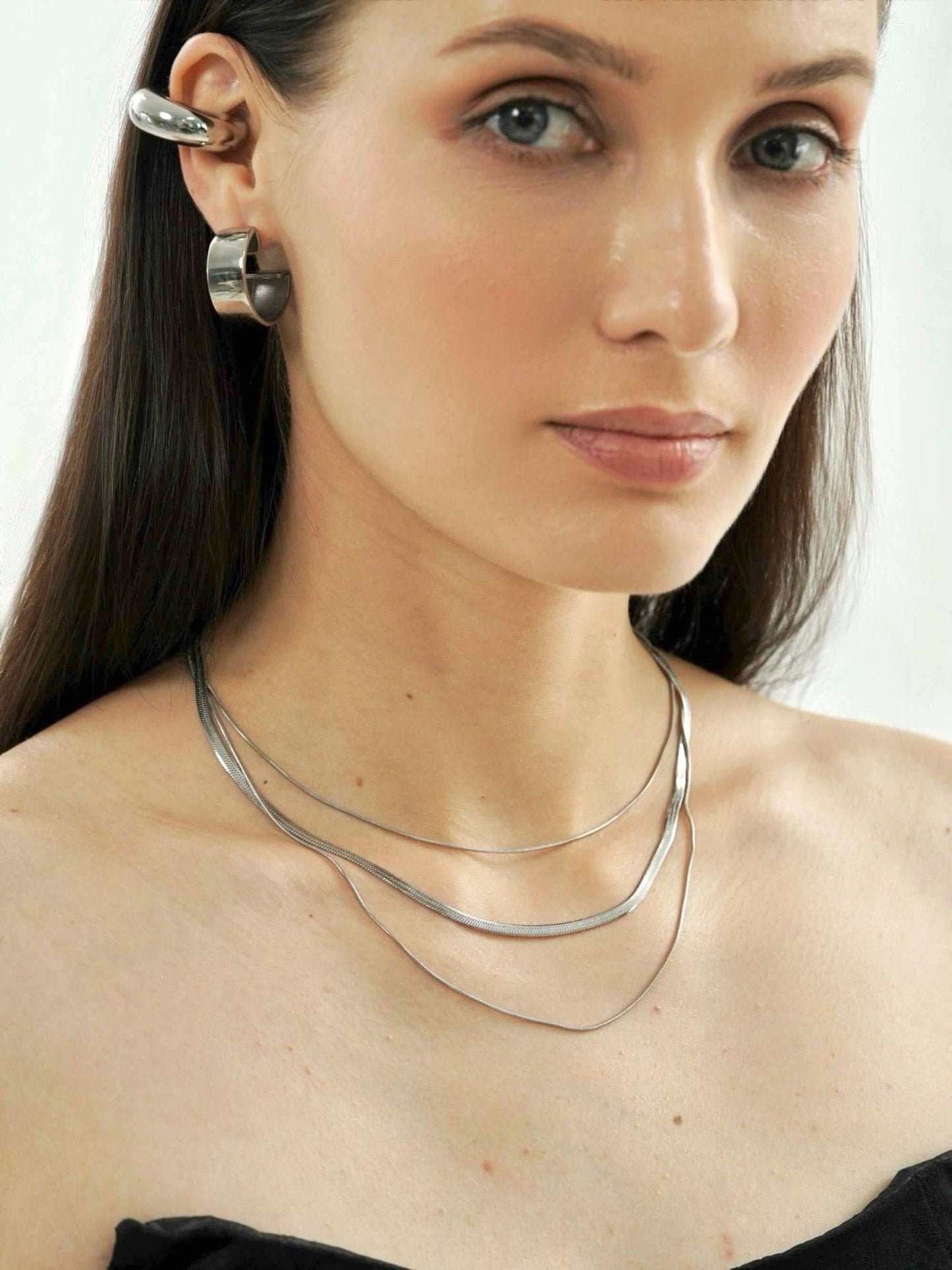 Herringbone Layered Necklace