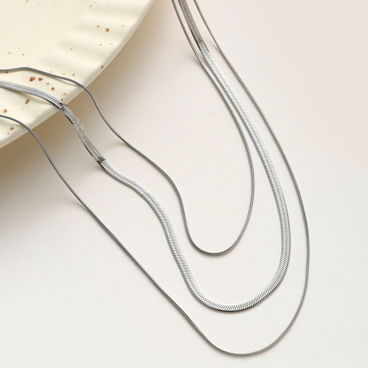 Herringbone Layered Necklace