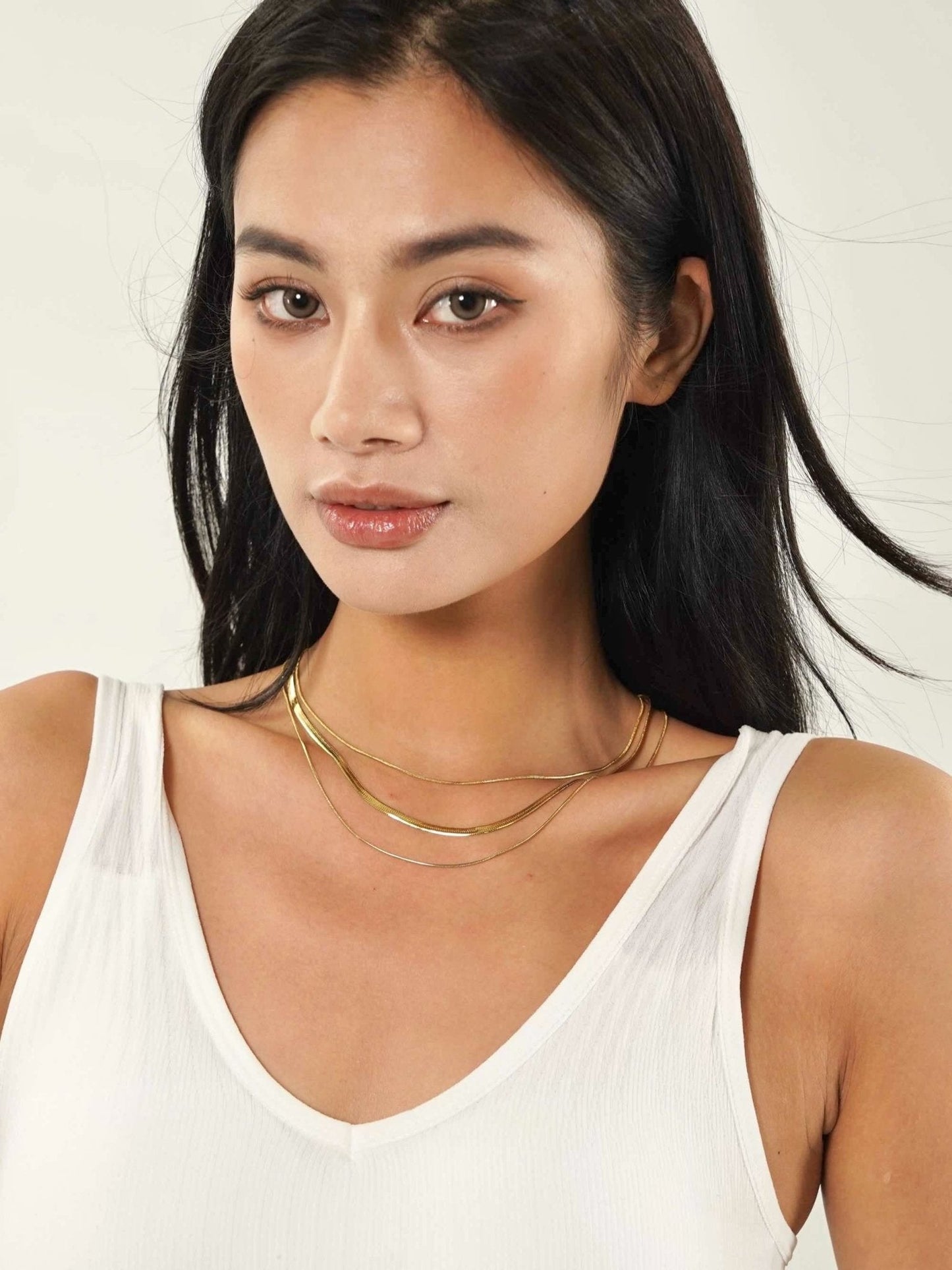 Herringbone Layered Necklace