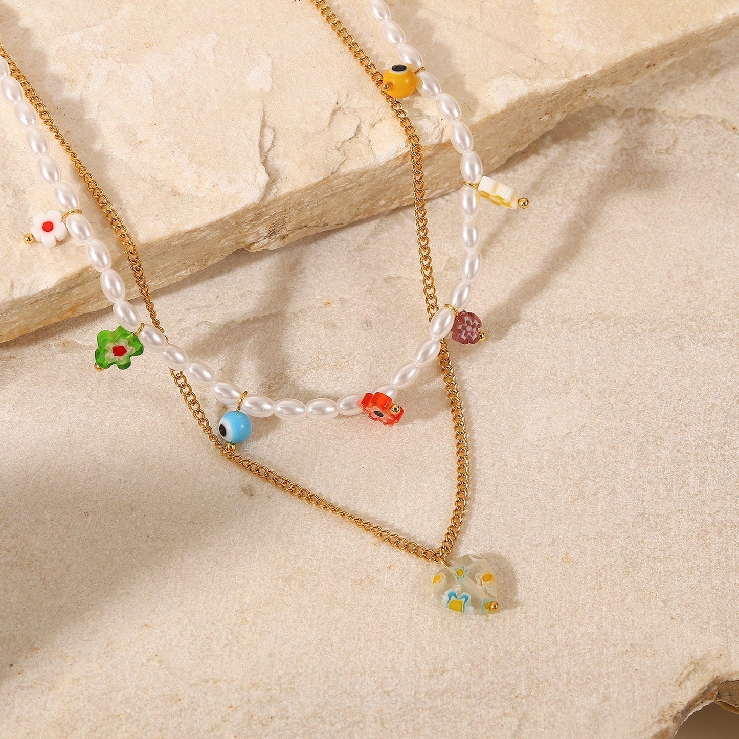 Layered Y2K Necklace