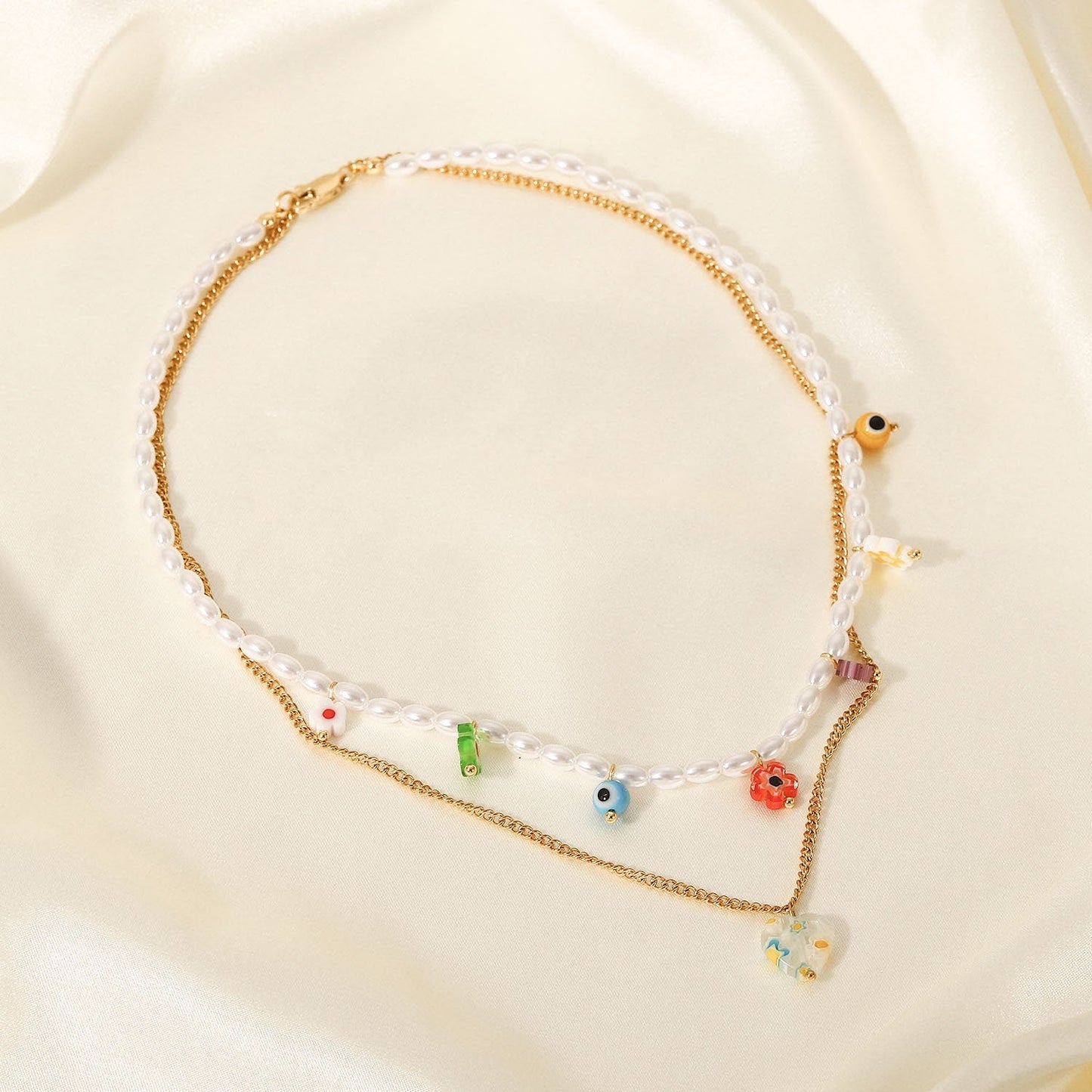 Layered Y2K Necklace