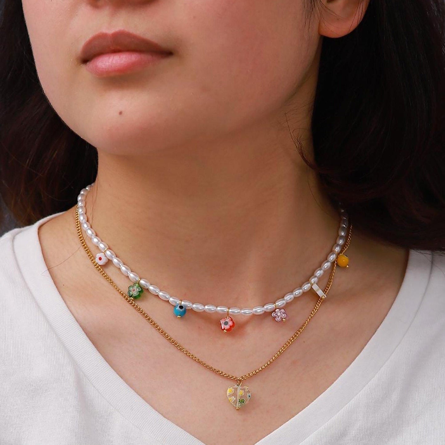Layered Y2K Necklace