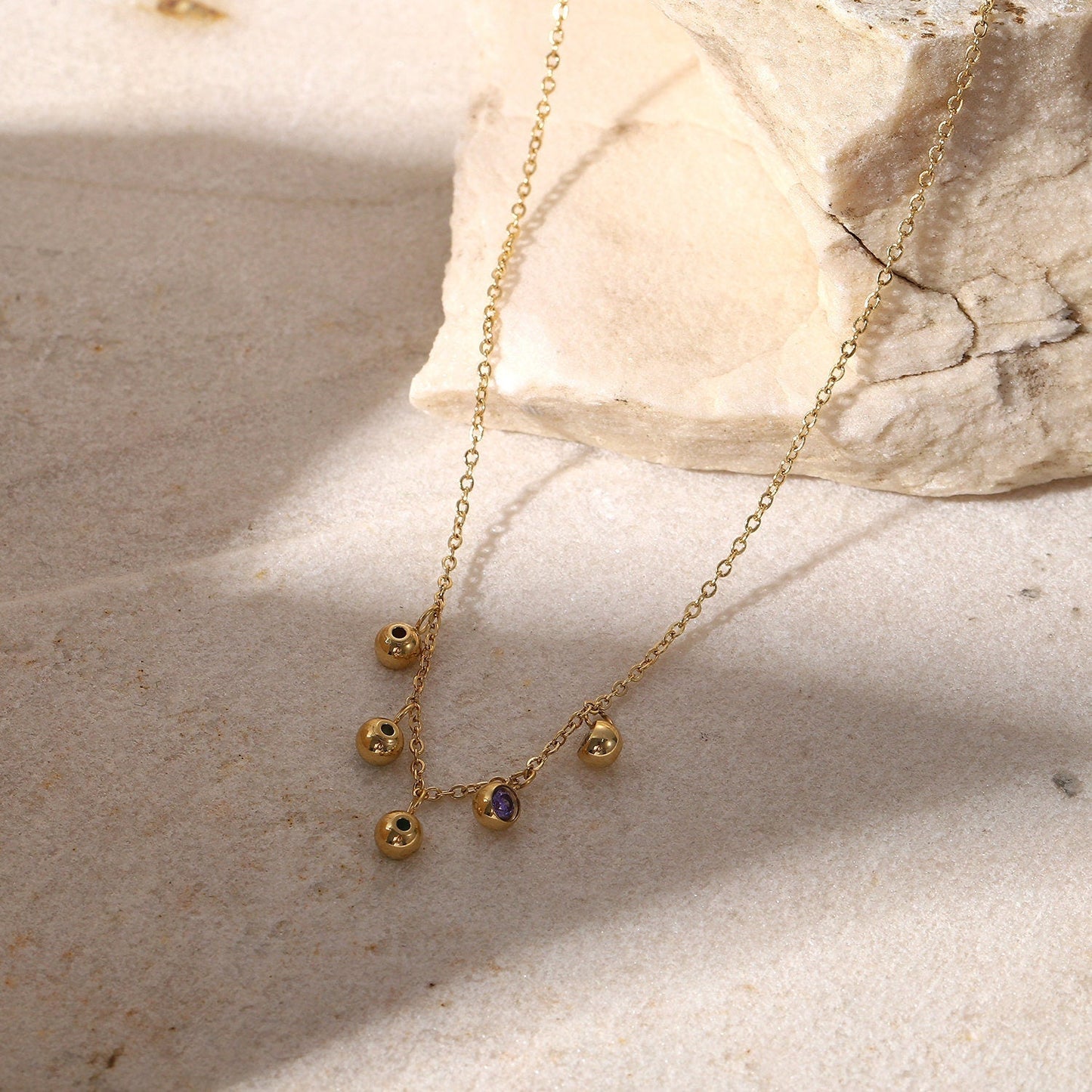 Multi-Color Crystal Necklace