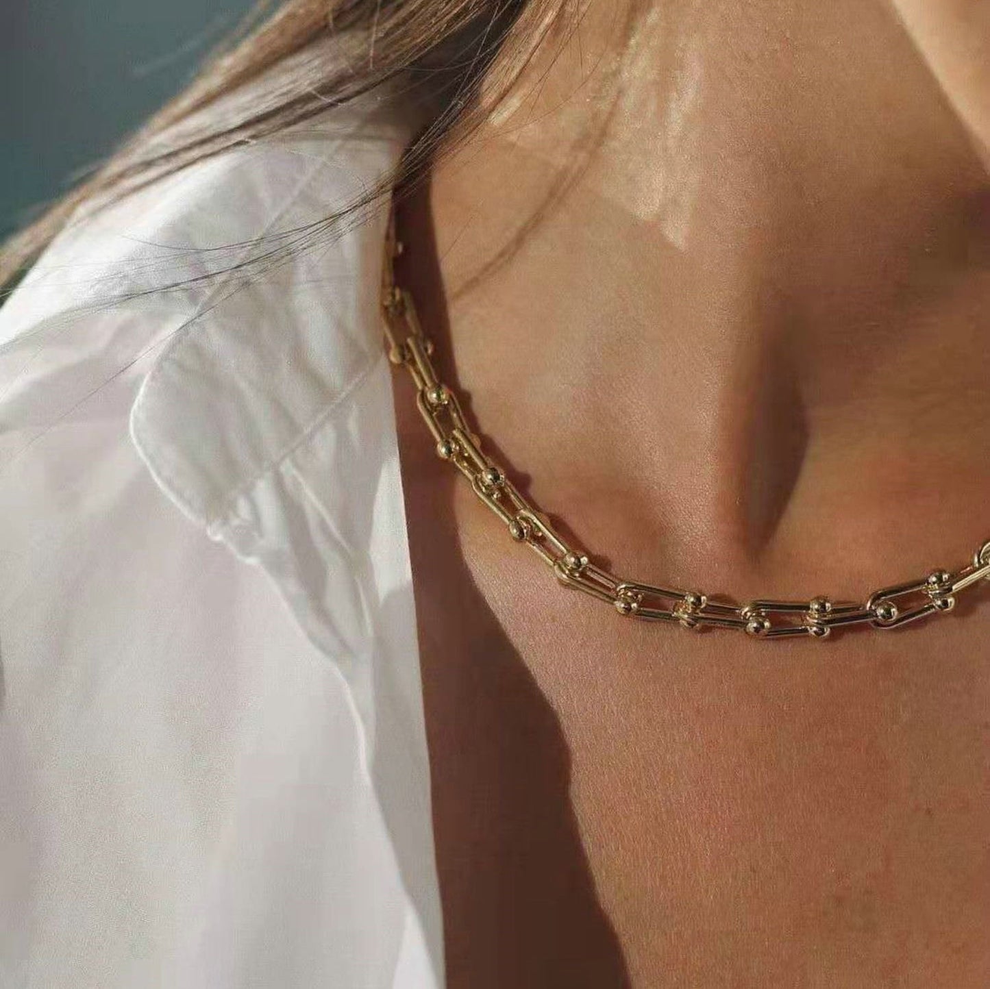 U Link Chain Necklace