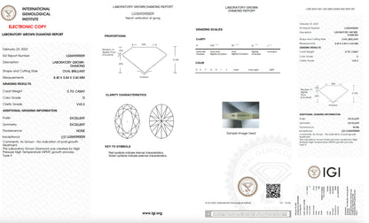 Oval Brilliant Moissanite Diamond