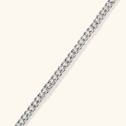 Moissanite Tennis Necklace 4mm