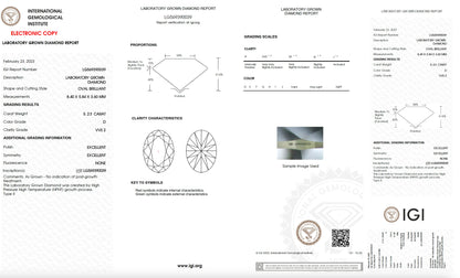 Oval Brilliant Moissanite Diamond