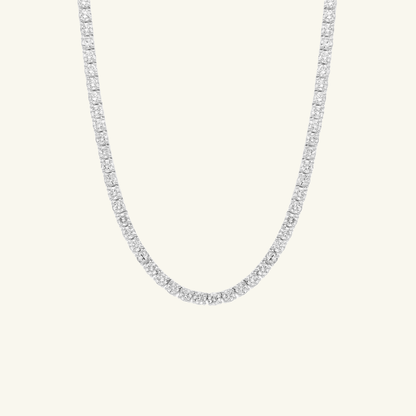 Moissanite Tennis Necklace 4mm