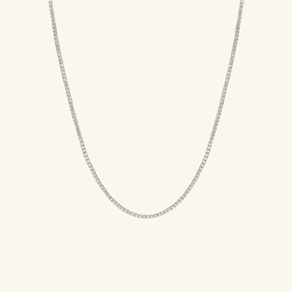 Moissanite Tennis Necklace 2mm