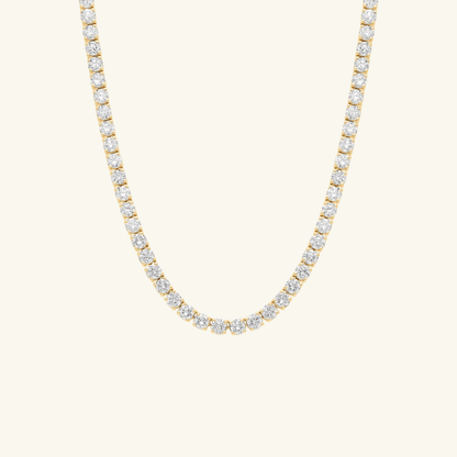 Moissanite Tennis Necklace 4mm