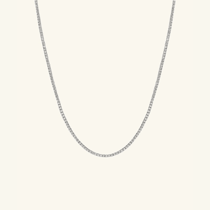 Moissanite Tennis Necklace 2mm