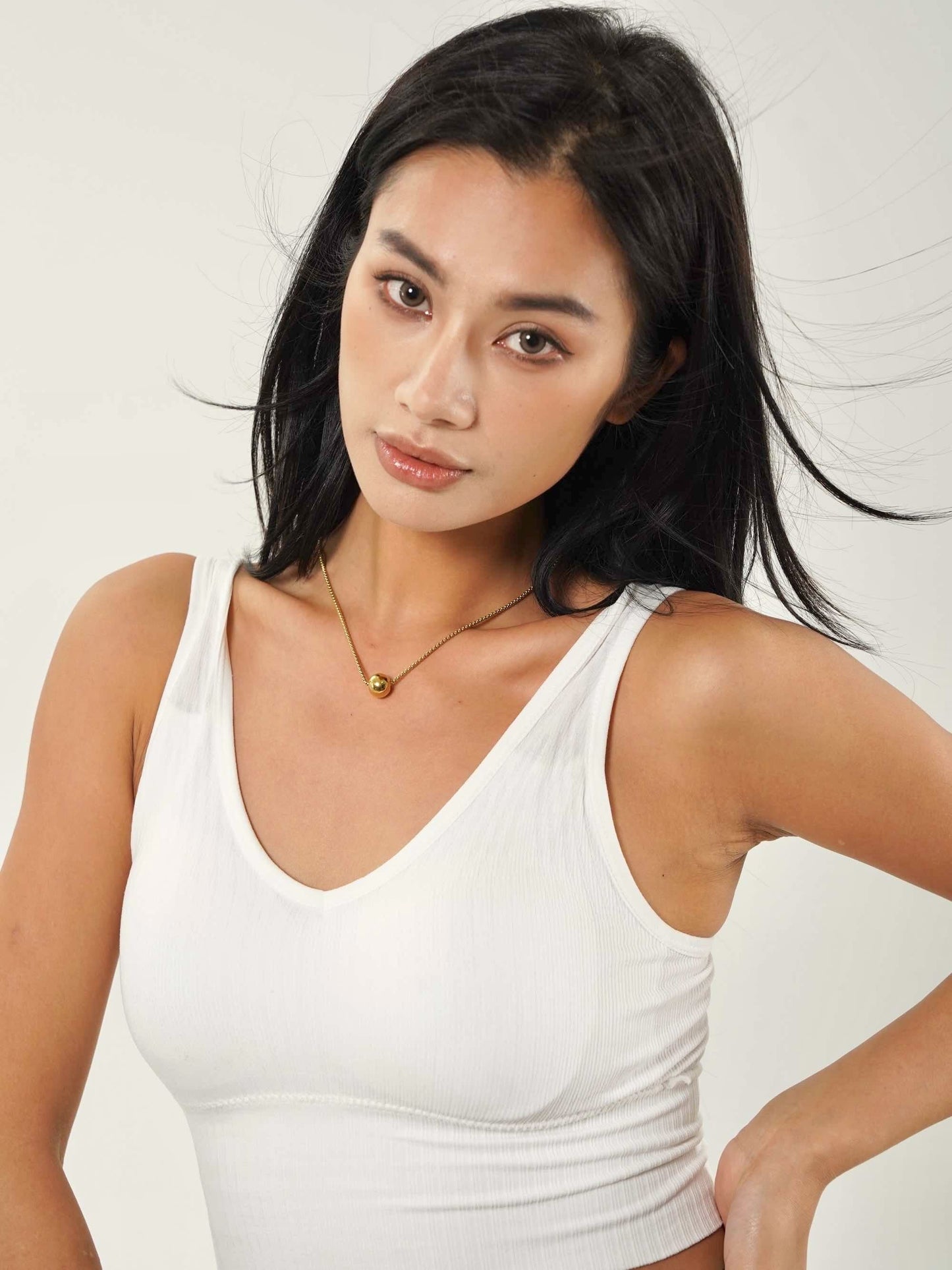 Gold Ball Necklace