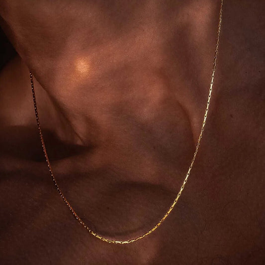 Wire Chain Necklace Men