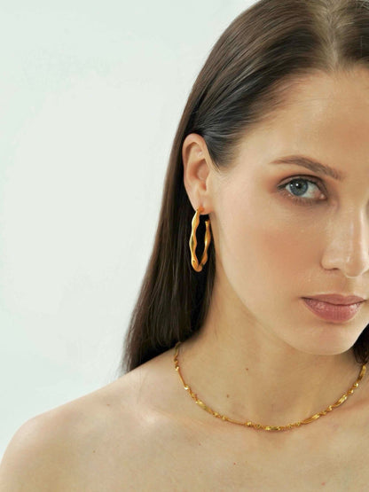 Dainty Herringbone Necklace