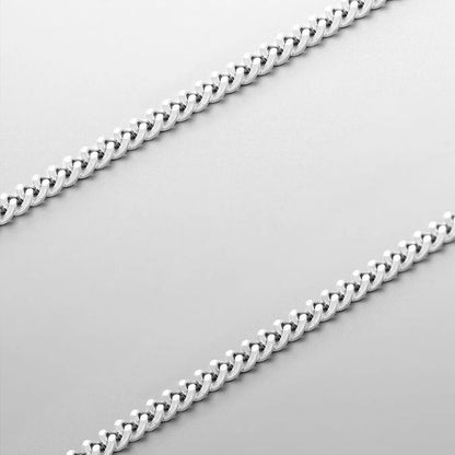 Minimal Chain Necklace Men