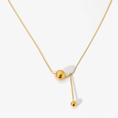 Ball Drop Necklace