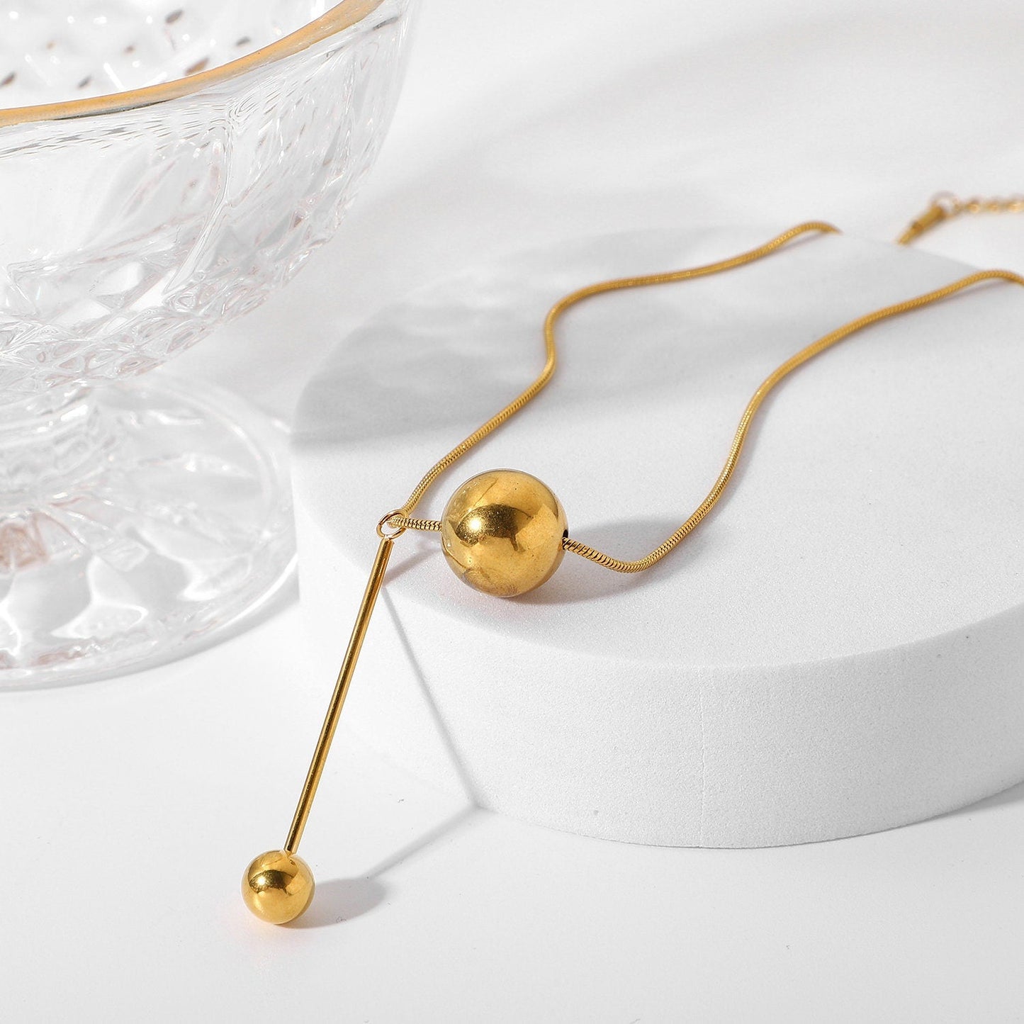 Ball Drop Necklace