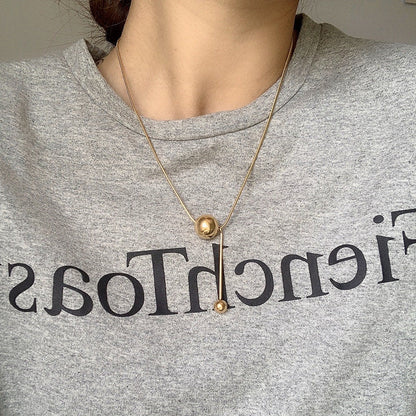 Ball Drop Necklace