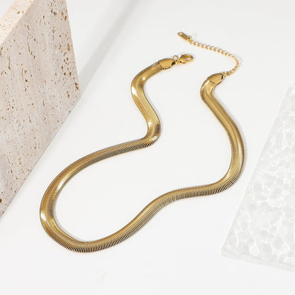 Bold Herringbone Necklace