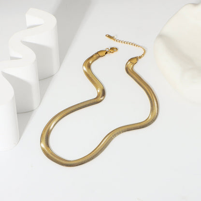 Bold Herringbone Necklace