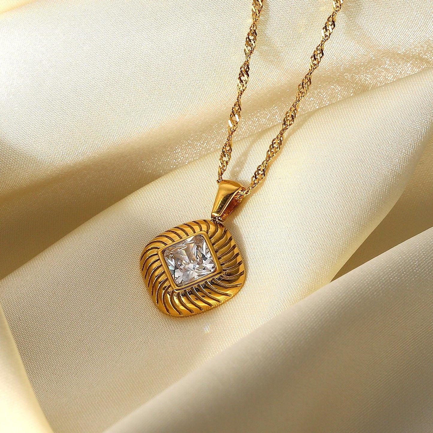 Cubic Zirconia Necklace