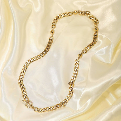 Gold Ball Necklace