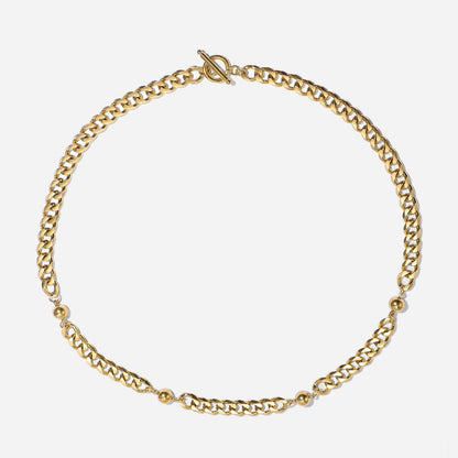 Gold Ball Necklace