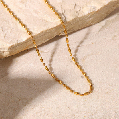 Gold Beads Necklace