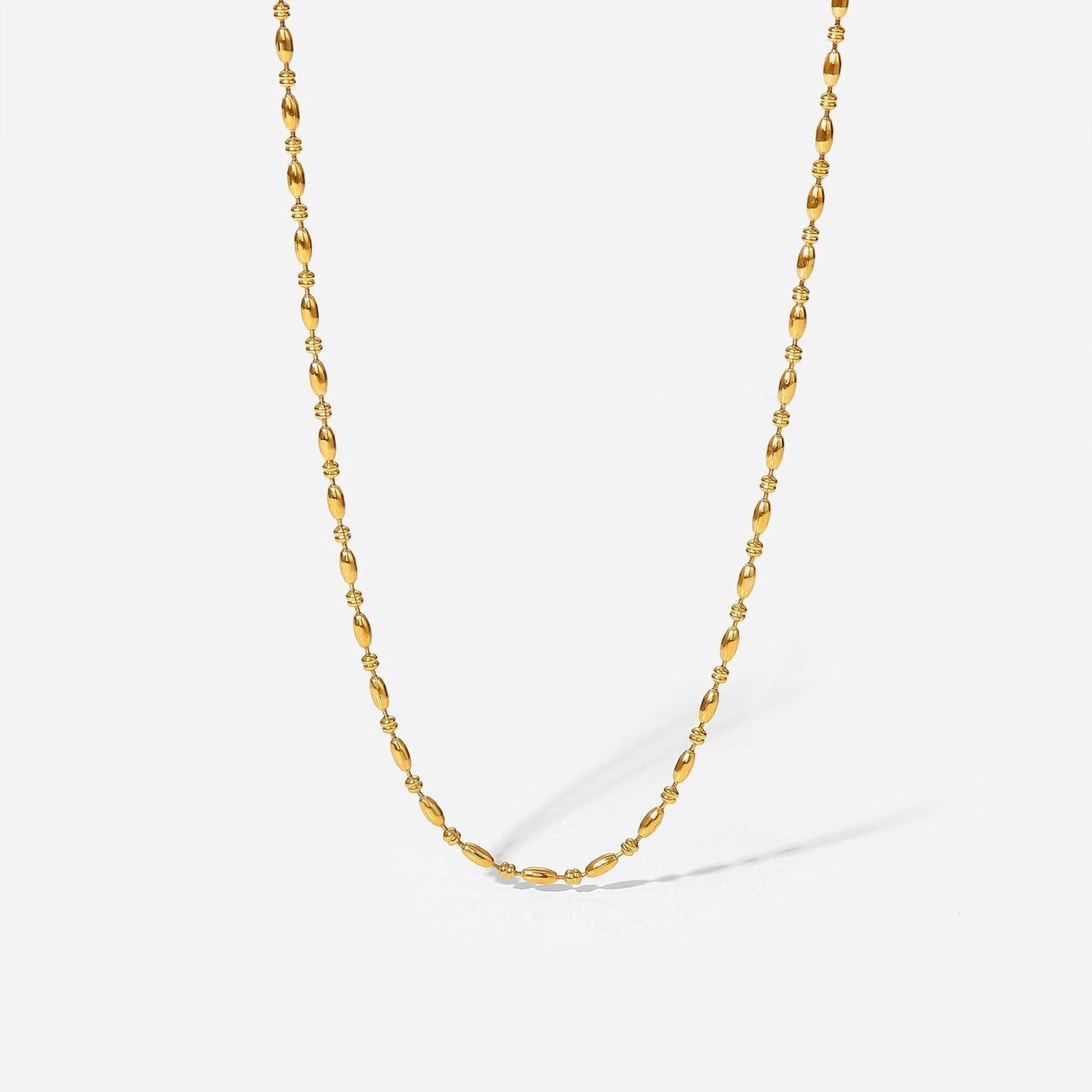 Gold Beads Necklace