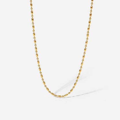 Gold Beads Necklace