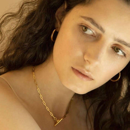 Gold Toggle Necklace