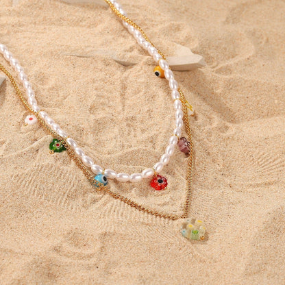 Layered Y2K Necklace
