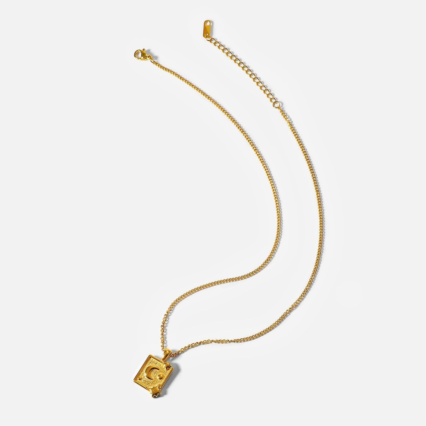 Moon Medallion Necklace