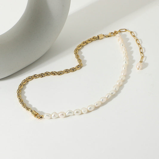 Pearl Chain Necklace