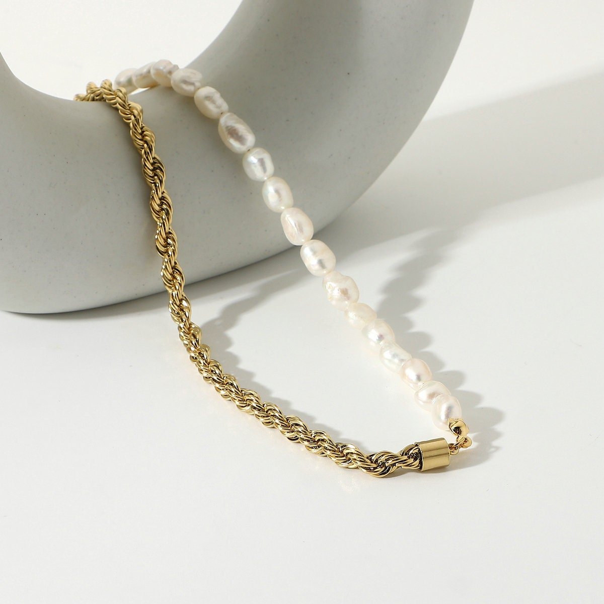 Pearl Chain Necklace