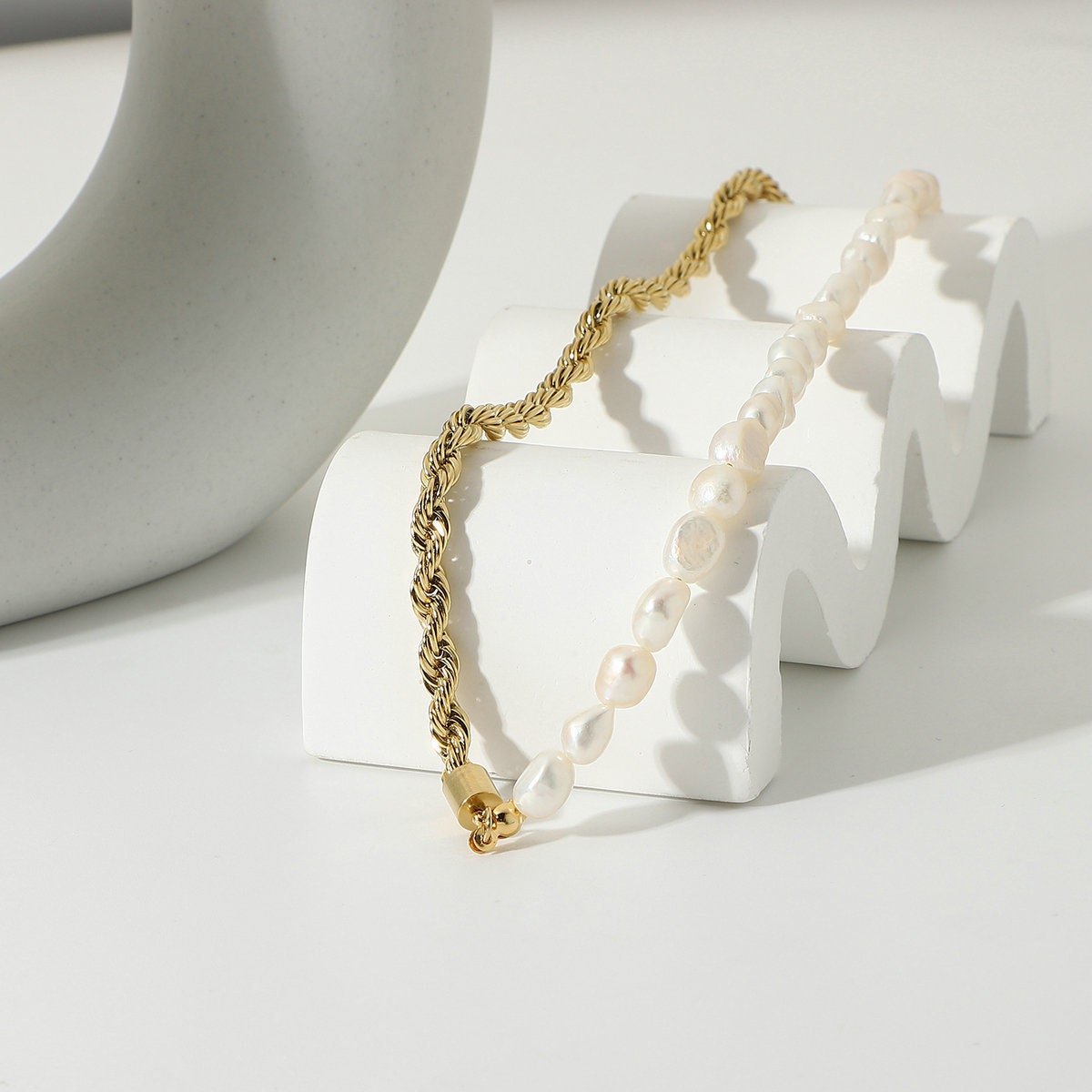 Pearl Chain Necklace