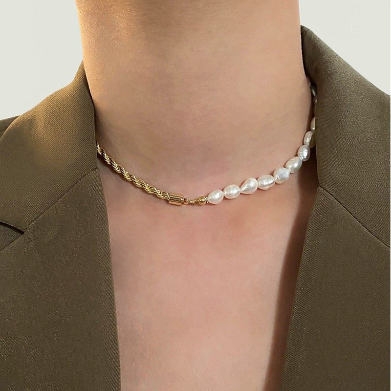 Pearl Chain Necklace