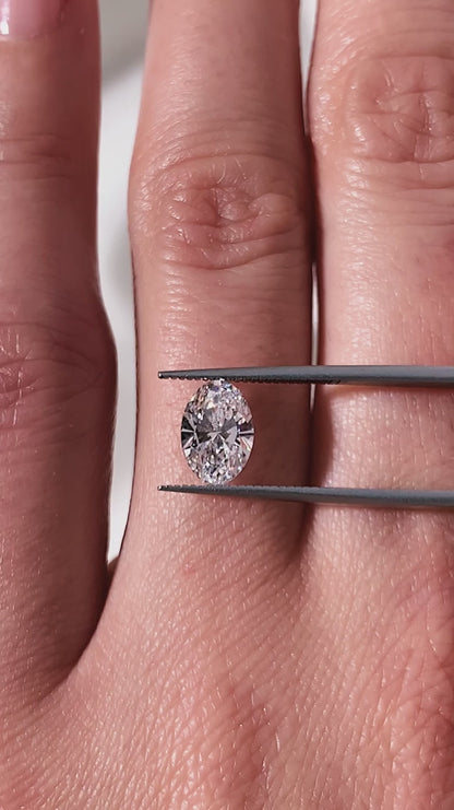 Oval Brilliant Moissanite Diamond