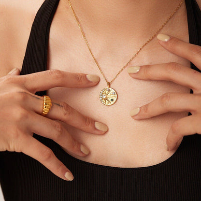 Sun and Moon Necklace